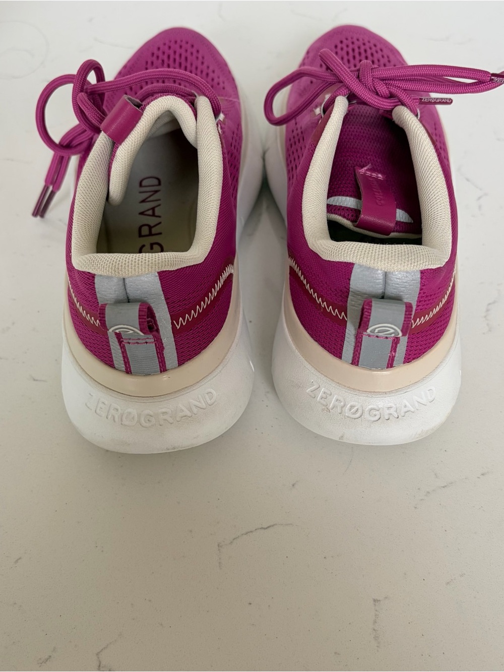 $130 Cole Haan Women's Size 8 Zerogrand Journey Runner Sneaker FUSCHIA Pink - Picture 4 of 7